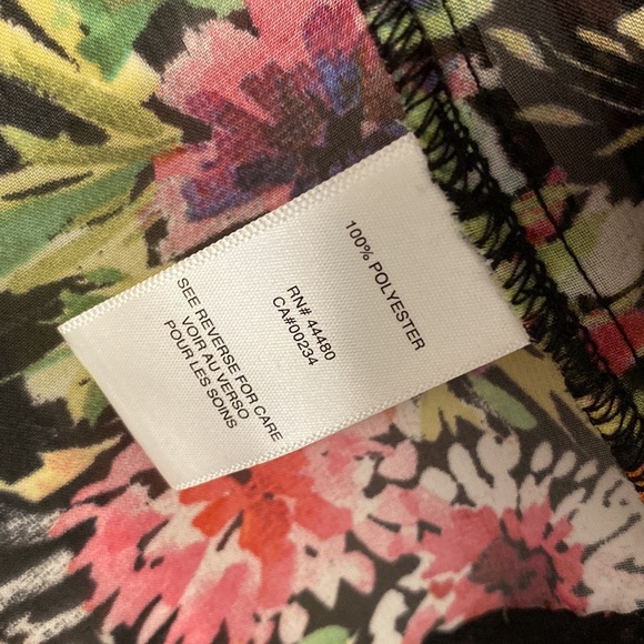 MATERIAL GIRL floral sheer blazer SZ L - Picture 5 of 10